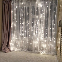 Гірлянда Штора-водоспад LED 320, 3м х 2м — створіть казкову атмосферу у вашому домі!